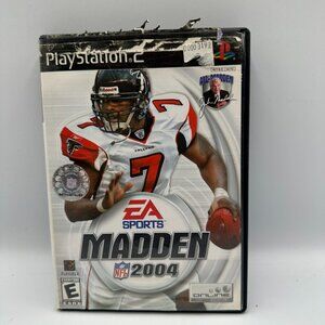 Madden NFL 2004 Sony PlayStation 2 PS2 Football Video Game Complete CIB